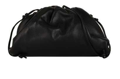 Mini Pouch, &pound;550, Handbags, Black, Leather, Front view